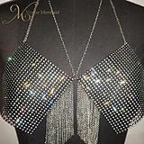 rhinestone fringe top